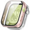 Funda Compatible con Huawei Watch fit 3 Case,Mate Protector de Pantalla Hard PC Funda Anti-Scratch Cover con Huawei Watch fit 3 Mujer Hombre,Rosa Helado