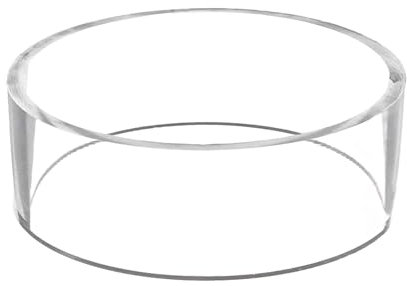 Luckxing 1 Stück Ballständer Fussball, Rundring Ballständer Football, Ballständer Basketball, Ballständer Acryl Ballhalter, Ballhalterung Für Fussball, Bowling, Basketball, Volleyball Und Handball