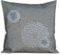 heimtexland Dekokissen Leinen-Optik Bestickt Deko Esszimmer Serie Pusteblume Kissen Bezug Stickerei Blumen Ornament Sofakissen Typ887 Kissenhülle 40x40 cm wollweiß