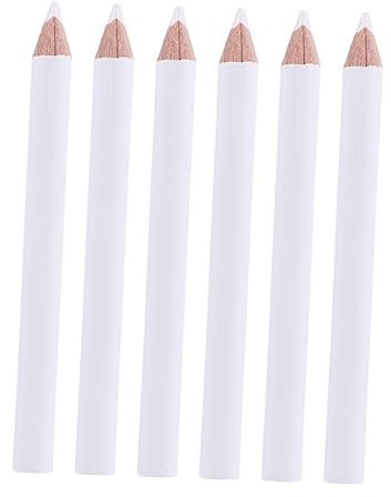 Mikinona 30pcs White Nail Pencils and Dotting Pen Rhinestones Gems Picking Tool Wood Pen for Nail Art Diy Salon Use