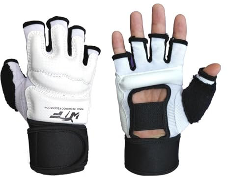 Punch Bag Boxing Gloves | Children Half Finger MMA Boxing Gloves | Black And Punch Bag Training Glovess Karate Gloves Taekwondo Sparring Gloves For Men Women Kids