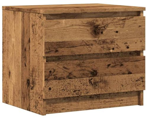 vidaXL Nachttisch Altholz-Optik 50x40x43,5 cm Holzwerkstoff