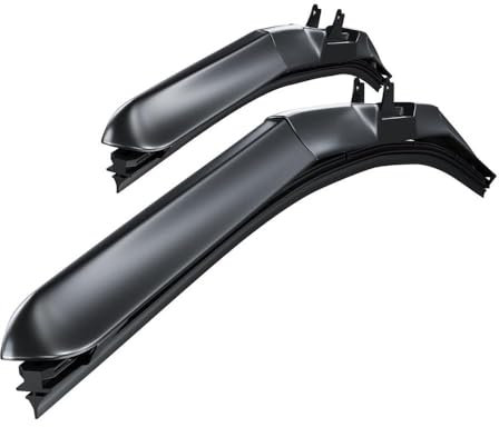 Mossa Escobillas limpiaparabrisas para la luna delantera para Peugeot 206 (06.1998-05.2013) - escobillas híbrida