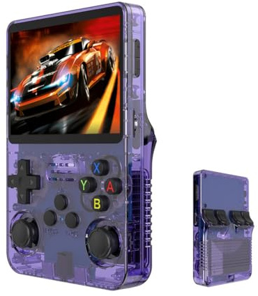 Supergameboy Tragbare Spielekonsole mit 10000 Spielen, Hochauflösendem Full - HD - Display, 64 GB Erweiterbarem Speicher, Linux 2.0, WiFi, Multiplayer, 4 Rear Triggers (R1/L1 R2/L2)