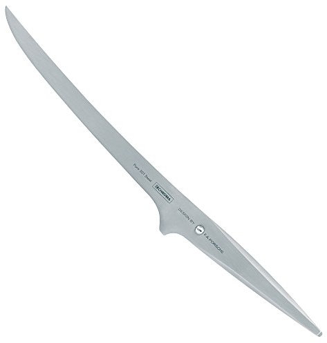 Chroma Type 301 filet de sole flexible 19 cm P07 Couteau utilisé pour faire les carpaccios ou pour lever les filets de poisson Design by F.A. Porsche