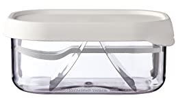 Mepal - Obstbox Take a Break - Obstbox zum Mitnehmen für frisches Obst - Box mit kleiner Obstgabel - Passt perfekt in die Take a Break Lunchbox - 250 ml - White