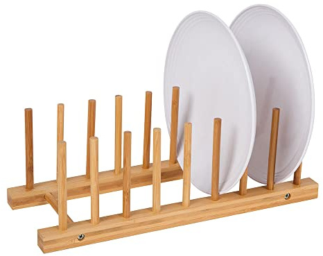 BigBuy Cooking V0200620 Abtropfgestell Bravissima Kitchen, Holz