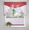 Inox Trade Fertiggardine 2 Teile Scheiben - Gardinen Set Vorhänge, Freihanddeko - Schlafzimmer Wohnzimmer Kinderzimmer - Feine Fenstergardine - 70x150 / 45x150cm Burgndy