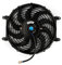 Jtron Ventola di raffreddamento per radiatore auto, 12 V, con 10 pale, per radiatore elettrico 80 W, 12 pollici (30 cm)