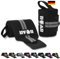 Roar® Handgelenk Bandagen handgelenkbandage für Fitness, Handgelenkstütze, Bodybuilding, Kraftsport & Crossfit (Grau)