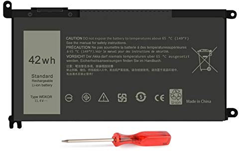 WDXOR Laptop-Akku für Dell Inspiron 13 5368 5378 5379 7368 7378 14-7460 15 3583 3793 5565 5567 5570 5575 5568 5578 7560 7570 7579 7569 17 5765 5767 5770 5775 7378 7460 7580 Serie