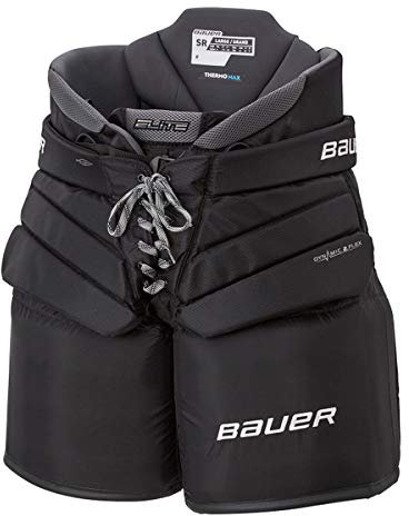 Bauer Elite Goalie Hose Senior, Größe:L, Farbe:schwarz