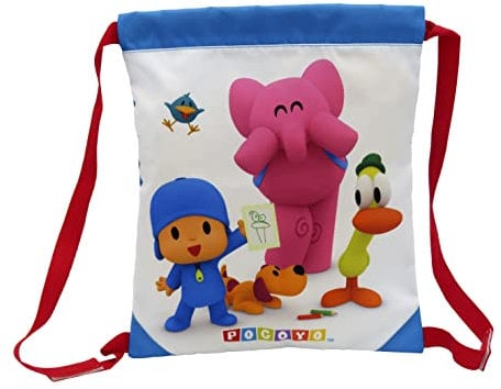 CYPBRANDS Brawl Stars Rucksack, 34 x 44 cm, Unisex, Kinder, blau, Talla única, Rucksack 30 x 35 cm Pocoyó