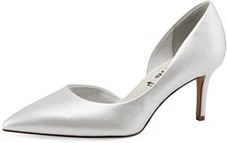 Tamaris Damen 1-1-22491-20 Pumps, Weiß, 40 EU