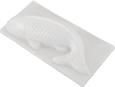 Qezodsx DIY 3D Poisson Carpe Moule Moule Fait Une Main Mousse Gâteau Pudding Moule au Chocolat Outil de Cuisson