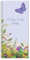 Exacompta GS004Z Things To Do Today Notizbuch, 90 g/m² Papier, 140 mm x 297 mm, 40 Blatt liniertes Papier mit Schmetterlings-Design, ideal zum Organisieren