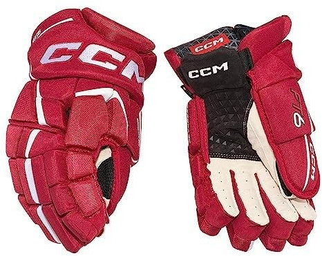 CCM Jetspeed FT6 Eishockey Handschuhe Senior (Navy/Weiß, Gröse: 15)