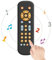 KOESMG Baby TV Telecomando con Luce e Suono, Giocattolo Educativo Precoce Musicale del Bambino con Inglese/Francese/Spagnolo, Regalo Giocattolo per 6 Mesi+