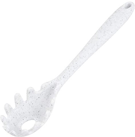 MAGICLULU Spaghettilöffel Silikon Multifunktionaler Pastalöffel Für Küche Mit Rutschfestem Griff Zum Servieren Von Nudeln Und Eiern