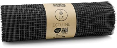 Deko AS Tischband Sizonet® Line Tischläufer, 30cm breit und 20 Meter auf der Vorteilsrolle (Schwarz)