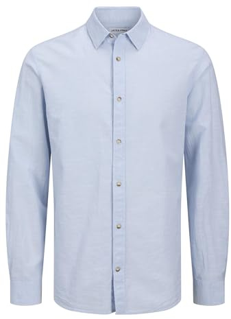 JJESUMMER LS SN T-Shirt, Chambray Blue., S