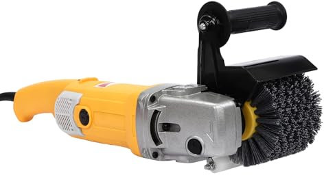 LENDISIY Satiniermaschine Bürstenschleifer Elektrische Schleifmaschine Bürstmaschine 8 Geschwindigkeit Einstellbare Drahtziehmaschine