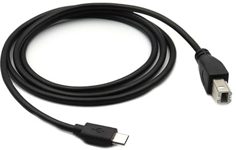 AYPOHU Cable de impresora micro USB a USB B que conecta teléfonos, tabletas y mucho más. Cable controlador MIDI