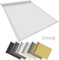 Sonnensegel 140 x 340 cm Sonnenschutz Netz Schattierungsnetz 95% UV Schutz Sonnenschutz Windschutz für Terrasse Garten Balkon, Weiß