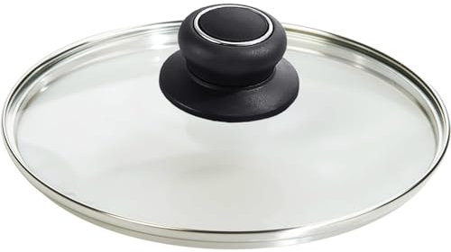 CORYTAO 7 Inch Tempered Glass Frying Pan Lid - Oven Safe, Transparent, Modern, Pull On, 7 inches, 0 ounces