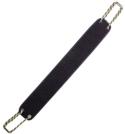 UTHCLO Rückenbürste Für Die Dusche, 96,5 Cm Lang, Doppelseitige Luffa-badebürste, Zum Aufhängen Am Rücken, Körperschwamm, Badezimmer-luffa Für Kniegelenke, Ältere Menschen, Behinderte