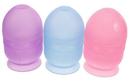 minkissy 3stücke Haarfärbeschale Farbmischbecher Haarfarbenpinselschale Für Salon Haarfärbecreme-mischschüssel Mit Doppelten Skalenmessung Langlebig Und Leicht Zu Reinigen