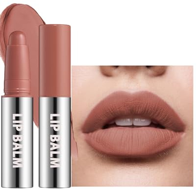 Matte Lipstick Crayon for Women,Rose Nude Long Lasting Non-Drying Lip Stick | Waterproof Smudge-Proof Lip Crayon, Highly Pigmented Creamy Velvet Lipsticks, Soft Smooth Texture Lip Liner Pencil for Daily