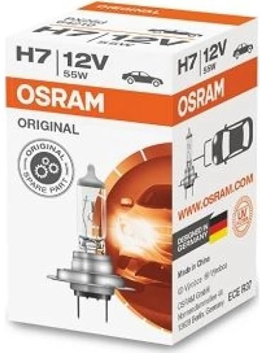 2 x Osram H7 477 Halogen Car Headlamp Headlight Bulb 499 12v 55w PX26d 64210