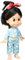 Cleo & Cuquin Puppe Cleo, wir gehen ins Bett, Spielzeug der Familie Telerino (Mattel FGR66)