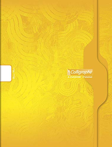 Calligraphe Clairefontaine 7440C - Packung mit 20 Heften Calligraphe geheftet, DIN A4+ 24 x 32 cm, 16 Blatt, blanko, 70 g, farbig sortiert, 1 Pack