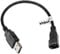 vhbw Adapterkabel kompatibel mit VW T6 Caravelle/Multivan (2015+), Tiguan (2007+) Auto, Fahrzeug - 4 Pin Autoradio Buchse auf USB A Stecker