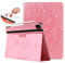 FANSONG Tablet Case for iPad Air 13 2024 iPad Pro 12.9 inch 2022 2021 2020 2018 (Pink)