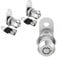 2 Pack RV Storage Locks Cam Locks Keyed Alike, 5/8 Cabinet Locks with Key, Secure RV Compartment Door Toolbox Mailbox Lock Replacement Set, Zinc Alloy