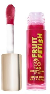 Milani Fruit Fetish Lip Oil with Vitamin E for Instant Hydration, Fruit Extract Infused Lip Treatment and Moisturizing Lip Gloss - Cherry Lime