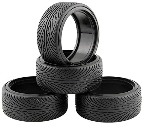 KEEDA 1/10 RC Drift Car Reifen Hart Kunststoff Reifen für 1:10 Tamiya HSP HPI Kyosho Racing Drifting Modell Auto