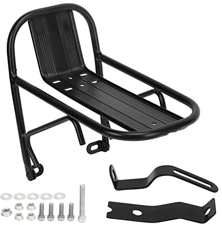 BTOSEP Fahrrad-Frontgepäckträger, Aluminiumlegierung, Gepäckträger, Mountainbike-Frontgepäckträger Radfahren