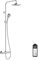 Colonne de douche thermostatique HANSGROHE Vernis Blend 2 jets + nettoyant