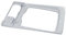LUTH Premium Profi Parts Marco para tapa de carga superior compatible con Candy 43014763 para lavadora