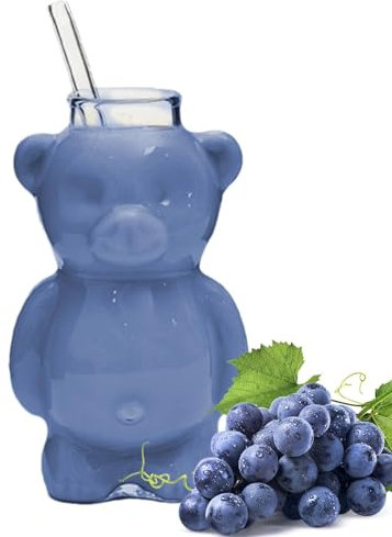 Bexdug Vasos Taza De Café Expreso, Taza Para Beber Con Botella De Oso De Jugo - Vasos Botella para Beber Taza para Café | Taza de café y té con agarre ergonómico de 300 ml, taza de oso para té con