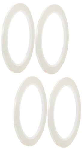 HEMOTON 4 Rollen Violine-phonem-aufkleber Geigenband Geigenaufkleber Lernen Hinweis Zur Fingerführung Für Violine Tonband Für Anfänger Tonband Griffbrettaufkleber Weiß Pvc