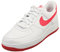 Nike Air Force 1 '07 Scarpe Donna (DC9486-102, Bianco/Rosa Aster), Bianco/Rosa Aster, 42 EU