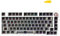 TRyYCB Anpassbares, mit Dichtungen montiertes mechanisches Tastatur-Kit. 81 Hot-Swap-fähige Barebone-Tastatur mit RGB-Hintergrundbeleuchtung, Hi75-kompatibel(Blue-RGB Light)