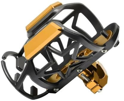 SSFGHRHQ pour K&awasaki pour VERSYS X250/X300/650/1000 Moto Eau Support De Verre Boisson Café Tasse Bouteille Support Accessoires Porte-Boisson(Or)