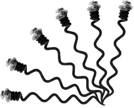 Warmhm Spiral Ersatzteil Korkenzieher Metall 6 Stück Flaschenöffner Reparaturspirale Für Weinöffner Tragbar Gratfrei