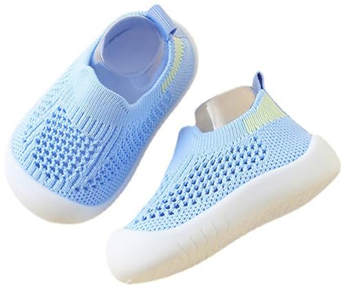 Aggroot Neonato Scarpine,Bambino Scarpe Bimbi per Primi Passi Antiscivolo Bambino con Suola Traspiranti Pantofole Bambino Unisex Scarpe